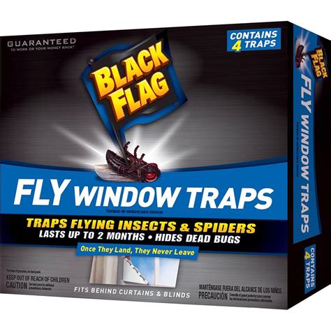 Black Flag Fly Window Trap (4-Pack)-HG-11017 - The Home Depot