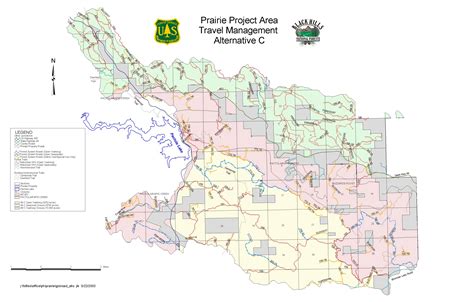 Black Hills National Forest Map - Custer SD • mappery