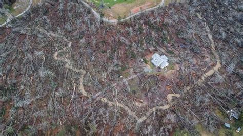 Drone video shows unbelievable tornado damage in Georgia