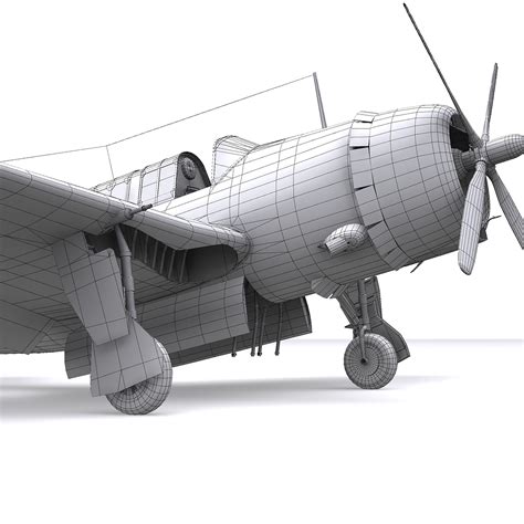 3d helldiver bomber model