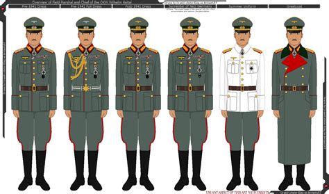 Overview of Wilhelm Keitel's Uniforms by Grand-Lobster-King on DeviantArt