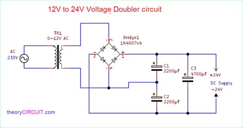 12V to 24V Voltage Doubler