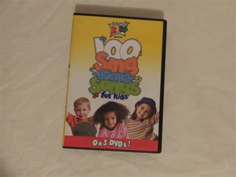 CEDARMONT KIDS - 100 Sing-Along-Songs For Kids - 3 DISCS DVD £24.47 ...