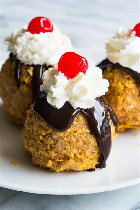 Easy Mexican Fried Ice Cream (and Recipe Video) - House of Yumm