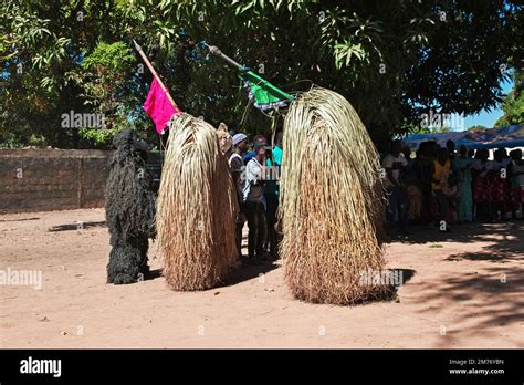 Kumpo dance with masks in Senegal, West Africa Stock Photo - Alamy