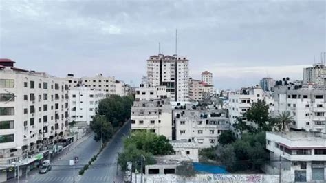 MOMENT: Gaza building collapse after Isr... | Stock Video | Pond5