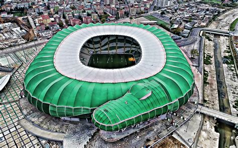 Download wallpapers Timsah Arena, Bursa Buyuksehir Belediye Stadyumu ...