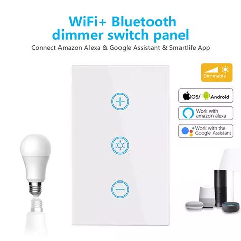 Tuya WiFi US Standard Touch Sensor Smart LED Dimmer Switch - Mikismart Smart Home - Best Smart ...