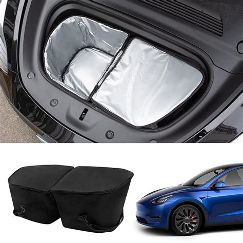 Buy Bomely Fit 2020-2022 Tesla Model Y Frunk Cooler Organizer Insulation Cooler Bag Front Trunk ...