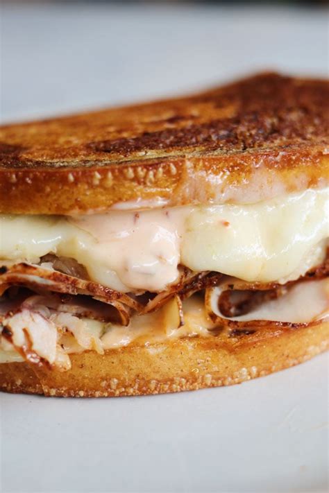 Grilled Turkey Pastrami Sandwich - Grilled Cheese Social