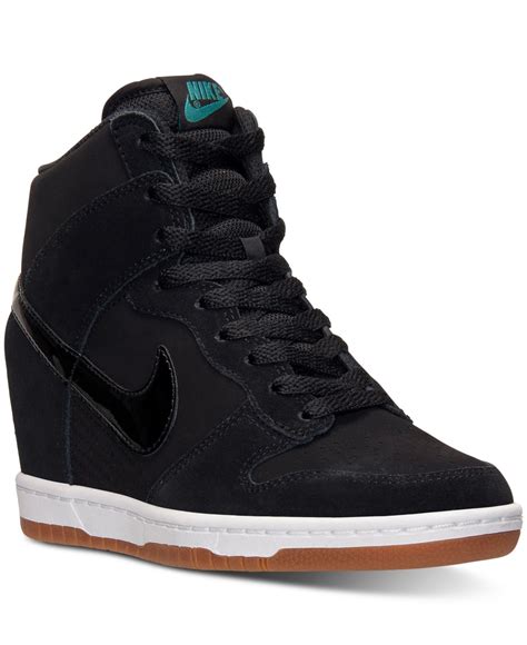 Nike Women's Dunk Sky Hi Essential Casual Sneakers From Finish Line in ...