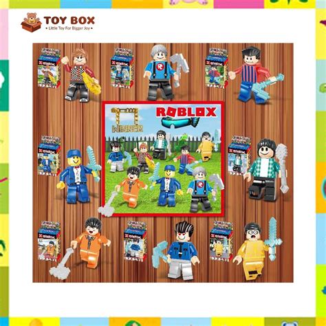 Lego Roblox Winner Surprise Box - Xy18005 | Shopee Singapore