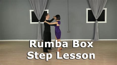 Rumba Dance Steps - Rumba Box Step In American style - YouTube | Dance ...