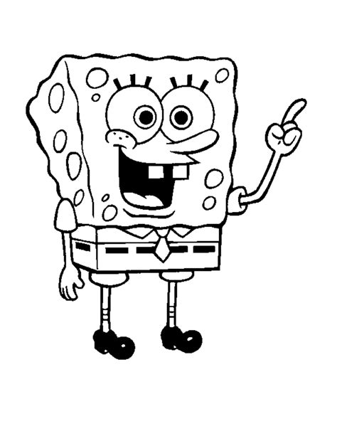 Sketch Of Spongebob