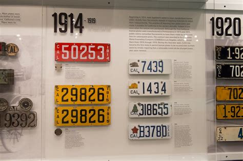 California License Plates 1914-1919 | Beginning in 1914, sta… | Flickr