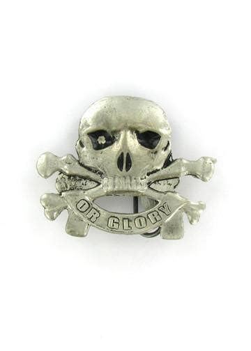 Death or Glory Skull & Crossbones Belt Buckle