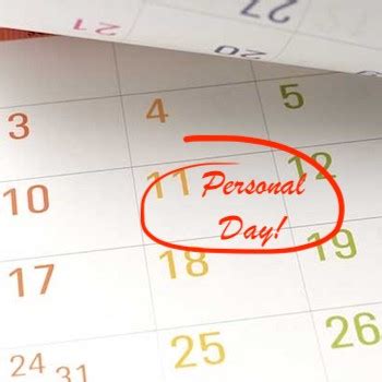 Did you know? Personal days are personal - Wilfrid Laurier University ...