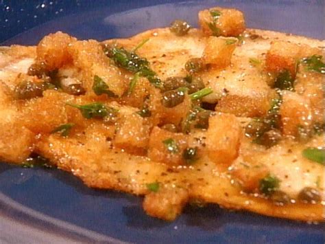 Butterflied Trout in Lemon Caper Butter Recipe | Food Network