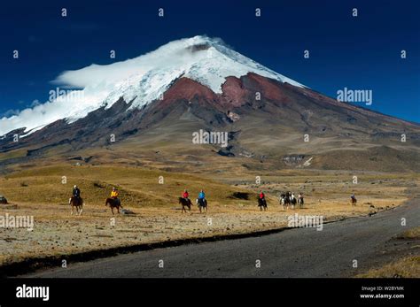 Cotopaxi national park horseback hi-res stock photography and images - Alamy