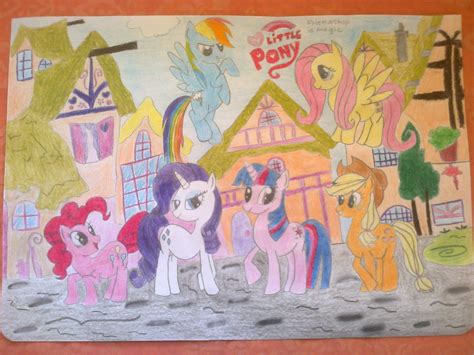 My Little Pony Friendship is Magic images MLP Drawing HD wallpaper and ...