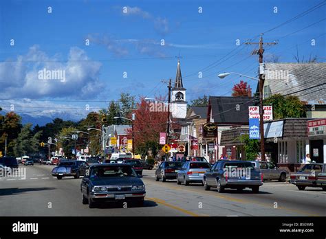 North conway new hampshire and town hi-res stock photography and images ...