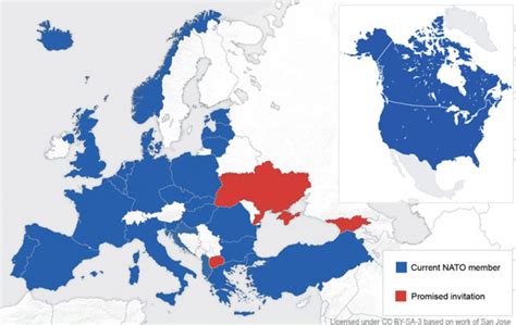 Nato Map Cold War