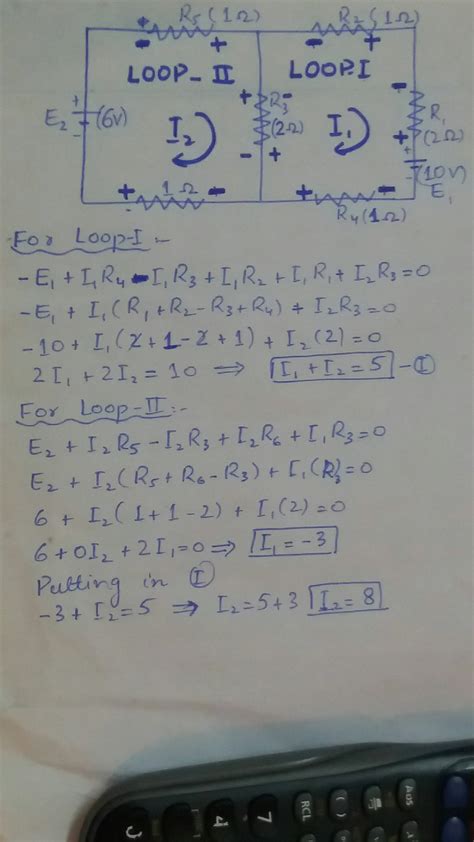 kirchhoffs laws - Mesh analysis problem - Electrical Engineering Stack Exchange