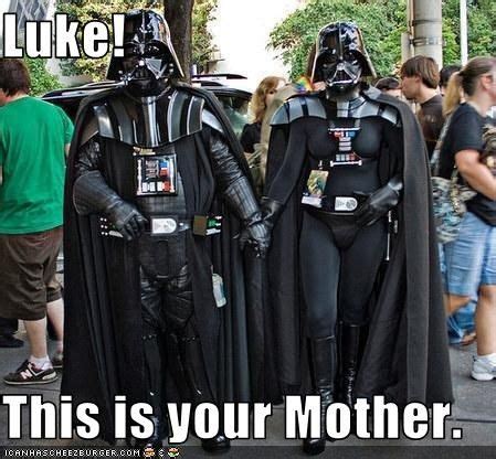 Luke! This is your Mother. | Star wars jokes, Star wars memes, Darth ...