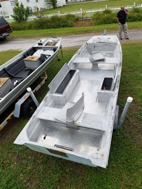 14 ft Collins Craft Fiberglass Jon / Skiff / Boat for Sale in Saint ...