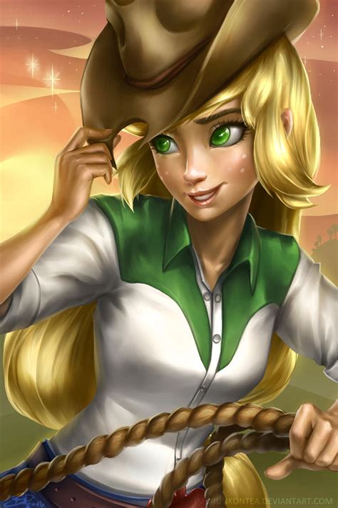 Applejack by imDRUNKonTEA on DeviantArt