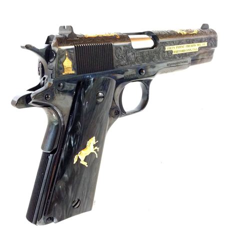 Colt 1911 El Samuel Colt 38 Super Engraved 1 of 500 O1911C-38-ESB ...