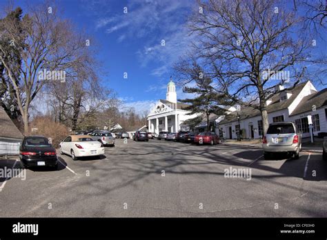 Stony Brook Village Center Long Island NY Stock Photo - Alamy