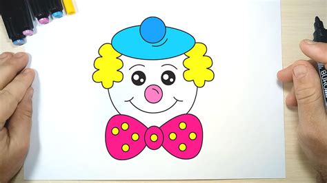 Clown Drawing For Kids