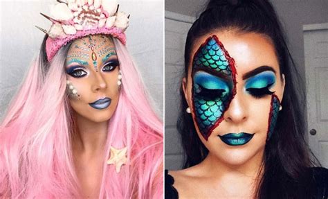 Mermaid Face Makeup