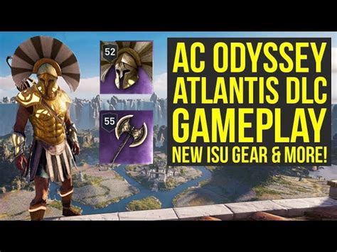 Assassin's Creed Odyssey Atlantis DLC Gameplay - NEW ISU GEAR, Mount ...