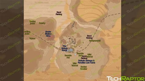 My Time at Sandrock Map and Locations Guide | TechRaptor