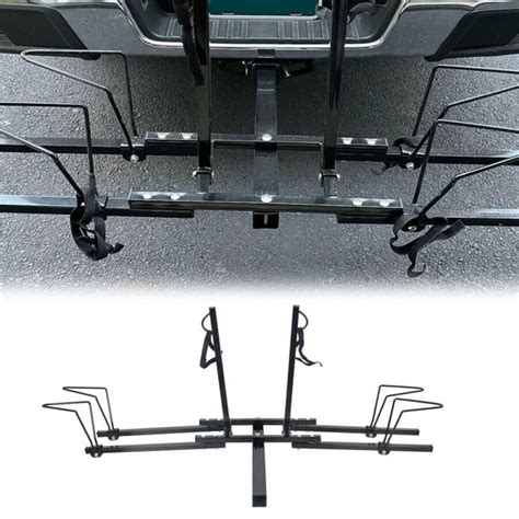 2-Bike Bicycle Carrier Hitch Receiver 2 Heavy Duty Mount Rack - Walmart.com