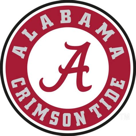 Alabama Crimson Tide Circle Logo Wall Decal | Alabama crimson tide logo ...