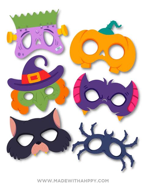 Free Printable Halloween Masks