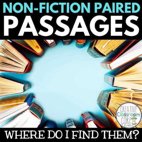 How to find paired passages - Creative Classroom Core