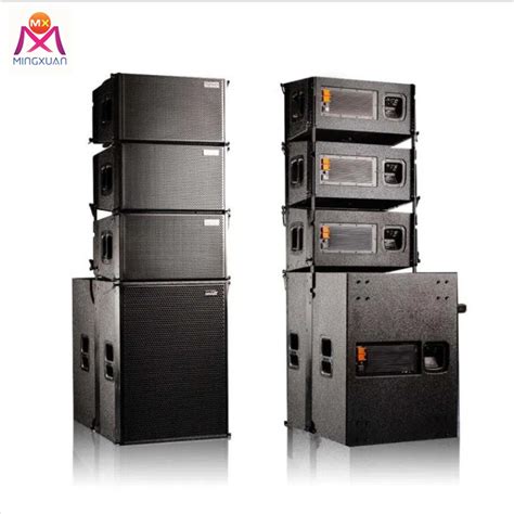 Professional Active Audio 12 Inch Subwoofer 2 Way Line Array Powered Speakers - Professional ...