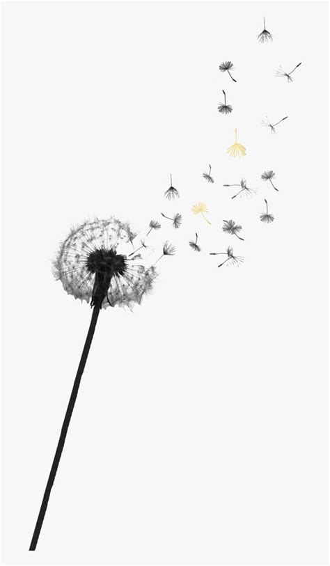 Dandelion Tattoo Designs, HD Png Download , Transparent Png Image ...