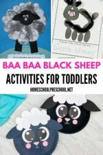 Baa Baa Black Sheep Activities for Toddlers