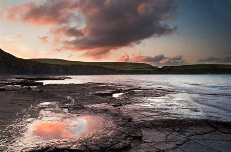 Kimmeridge Bay sunrise #3 Photograph by Matthew Gibson - Pixels