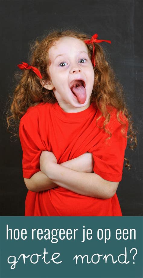 Wat doe je als een kind een grote mond heeft? | Gedrag van kinderen, Moeilijke kinderen ...