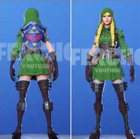 Zelda/Link Skin. (Not my content) I really like this concept :) maybe ...