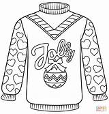 Christmas Sweater coloring Page  Free Printable Coloring Pages sketch template
