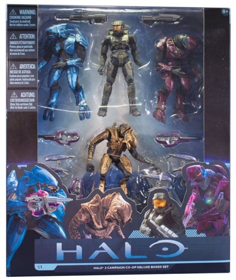 McFarlane Toys Halo 3 Campaign Co-Op 4-Pack Released! - Halo Toy News