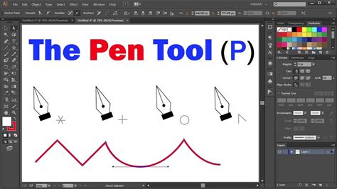 How to Use the Pen Tool in Adobe Illustrator - YouTube