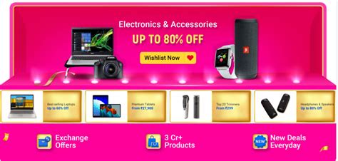 Flipkart Big Billion Electronics Sale 2022 - Upto 80% OFF + 10% Instant Discount